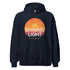 Shining Light Christian Hoodie Proverbs 4:18